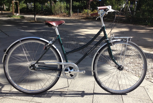 iTheras RAKETE Corniche in Racinggreen mit RAKETE Frontrack