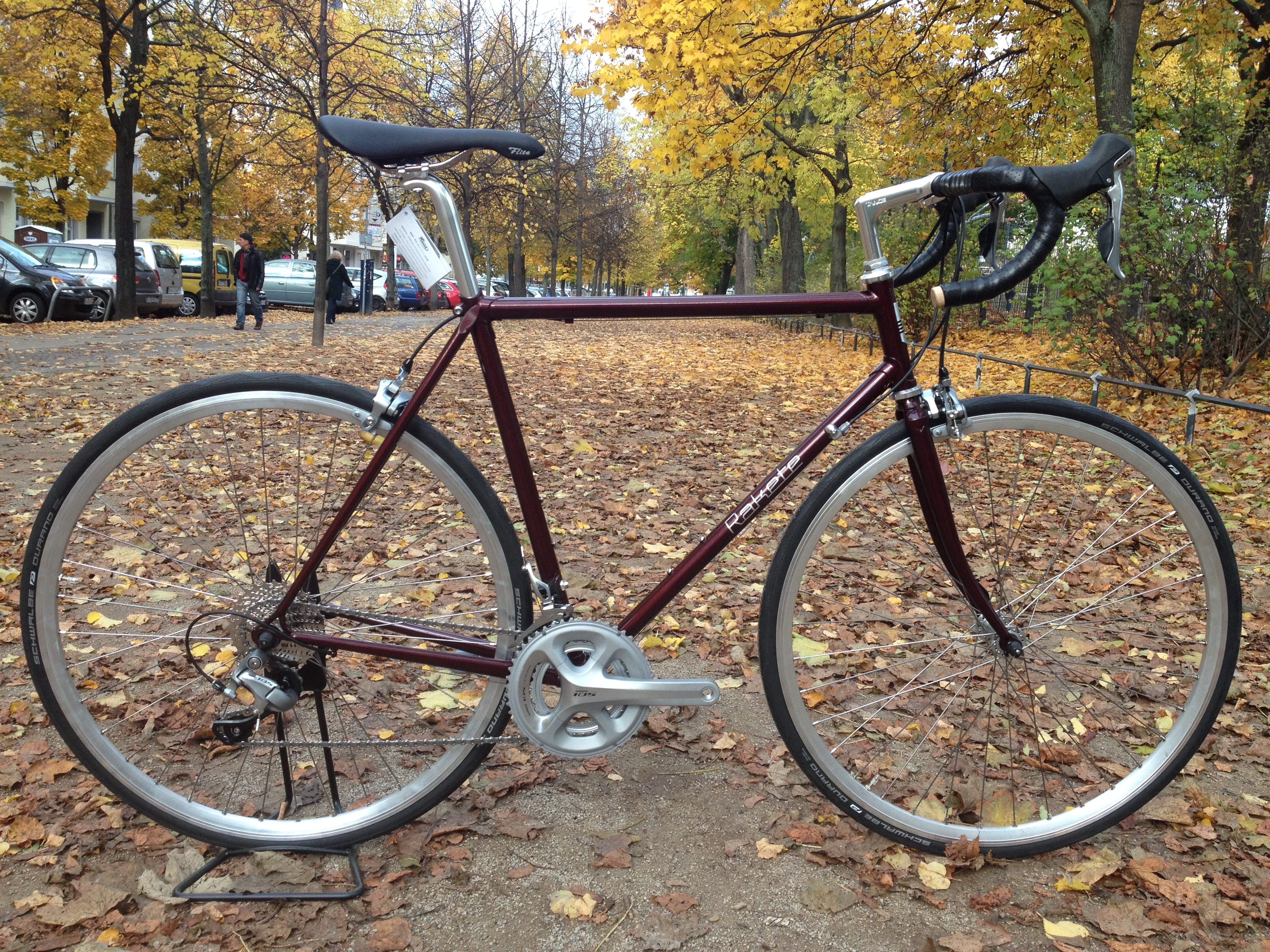 Jan aus Berlin RAKETE Rennrad Bordeaux Shimano 105